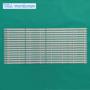 16Pcs LED strips For Vizio 65" TV LB65018 E65X-C2 MT65W-861C3 D65-D2 D65U-D2 - Picture 1 of 5