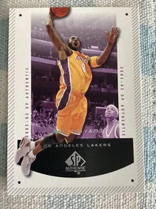 2002-03 SP Authentic Kobe Bryant #37 HOF LA Lakers - Bild 1 von 2