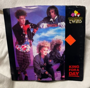 THOMPSON TWINS "King For A Day" "Rollunder" 45 RPM VG Picture Sleeve - Picture 1 of 4