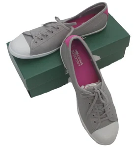 BALLERINA SCHUH LACOSTE SPORT 7-27SPW30071R9 ZIANE AUR SPW GRAU WEISS 40,5 VOR - Imagen 1 de 4
