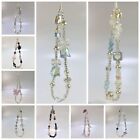 Sweet Girl Cell Phone Strap Clear Star Beads Phone Chain  Bracelet Keychain
