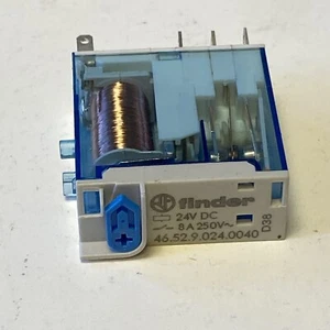 4x Finder Relés Miniaturizados 46.52.9.024.0040 - 2 W, 8 A, 24 V Dc Bobina, IP40 - Imagen 1 de 8