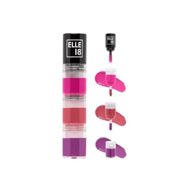 Elle 18 Lit Glossy Lip Stack Getaway - Long Lasting Matte Finish 4.5ml - image 1 of 4