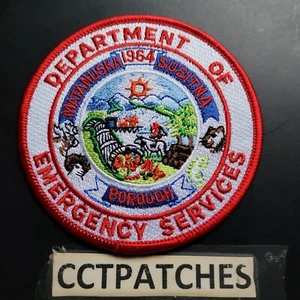 MATANUSKA SUSITNA BOROUGH, ALASKA DEPARTMENT OF EMERGENCY SERVICES PATCH AK - Picture 1 of 2