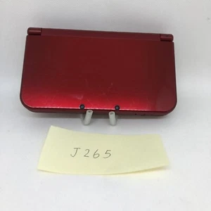 DUAL IPS Nintendo New 3DS LL XL Metallic Red Used #J265 - Picture 1 of 11