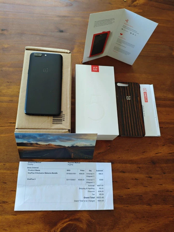 OnePlus 5 Midnight Black 8/128GB - Immagine 1 di 4