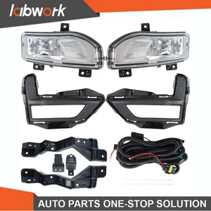Labwork Fog Lights For Nissan Rogue S SL SV 2017-2020 Lamps+Switch/Wires RH+LH - Picture 1 of 16