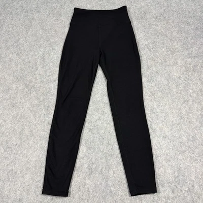 Unlabeled Stretch Yoga Leggings Pants Women's Size Small (Actual W24xL25) Black - Image 1 of 4