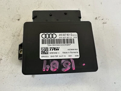 Módulo de controle de freio de estacionamento Audi RS7 4G8 C7 13-17 OEM 4H0 907 801 G - Imagem 1 de 4