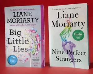 Big Little Lies + Nine Perfect Strangers by Liane Moriarty Paperbacks HBO Series - Imagen 1 de 10
