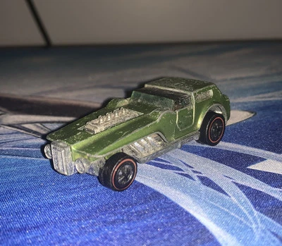 Hot Wheels Redline 1970 Verde EL CAPÓ ORIGINAL Hong Kong Foto 1 de 4