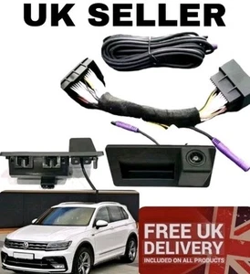 VW Tiguan MK2 2016-2022 MQB Full Reverse Camera Retrofit Kit OEM QUALITY. - Picture 1 of 4