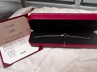 Pulsera Cartier Baby Love dorada 6,9 pulgadas usada Foto 1 de 4