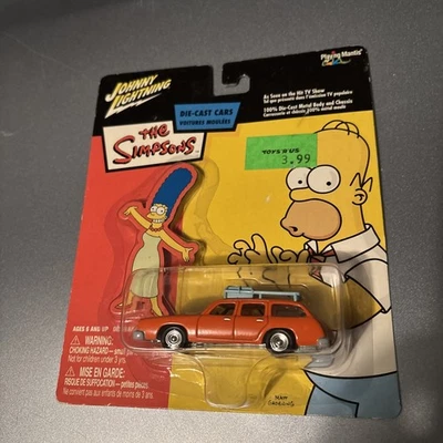 JOHNNY LIGHTNING THE SIMPSONS MARGE'S CAR - Image 1 of 4