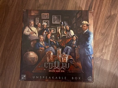 Cthulhu Death May Die Unspeakable Box Kickstarter includes deluxe player trays - Image 1 of 4