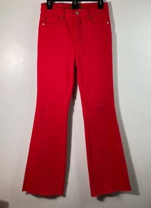 Judy Blue High Waist Tummy Control Red Flare Jeans 5/27 Style JB88833 c - Picture 1 of 10