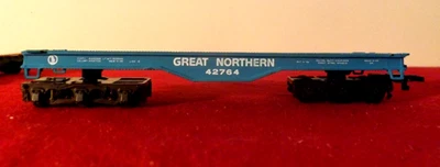 Bachman HO scale GREAT NORTHERN #42764 Heavy Duty Flat Car VTG - Image 1 of 4