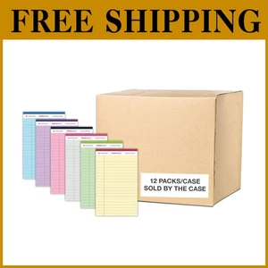 72 Pack Legal Pads, Mini Junior Size, 5"x8", Recycled - Picture 1 of 12