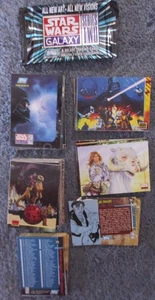 1994 Topps Star Wars Galaxy Series Two Deluxe Trading Card Set + Empty Wrapper - Bild 1 von 3