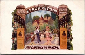 Vintage Advertising Postcard "DR. CALDWELL'S SYRUP PEPSIN" / 1911 WIS. Cancel - Picture 1 of 2
