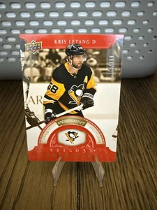 2022-23 Upper Deck Trilogy -Generations Kris Letang Red /799 Pittsburgh Penguins - Picture 1 of 2