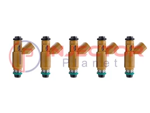 Set of 5 Denso 4510 fuel injector 04-10 Volvo S40 2.4L 8627815 - Picture 1 of 5