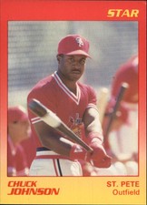 1989 St. Petersburg Cardinals Star #19 Chuck Johnson