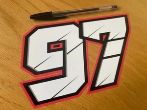 Xavi Vierge Race Number 97 (Large) - UK SELLER - Picture 1 of 1