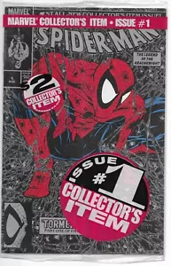 Spider-Man Vol. 1 (1990) #1e argento, testa, insaccato quasi nuovo Todd McFarlane - Foto 1 di 2