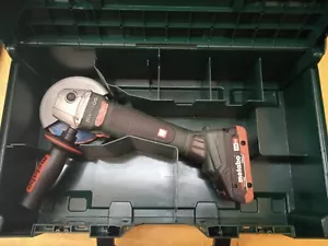 Metabo Akku Winkelschleifer WB 18 LTX BL 125 Quick 18V +Akku 4,0Ah + Box - Bild 1 von 6