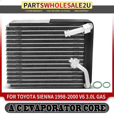 Nueva placa central y aleta evaporador de aire acondicionado delantero de aluminio para Toyota Sienna 98-00 3,0 L Foto 1 de 4