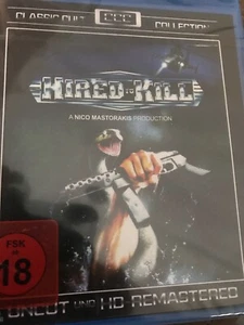 Hired To Kill (Blu Ray Region Free) NEW Classic Cult Collection - Picture 1 of 2