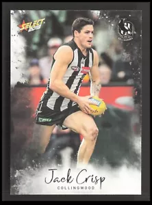 AFL 2018 Select Collingwood Jack Crisp 44 Football Collectible Card CB-1-2-D-23 - Picture 1 of 8