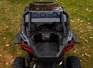 Double Ott Polaris Pro XP (20+) Rear Window 4-Seater (Clear) No cutouts - Picture 1 of 4
