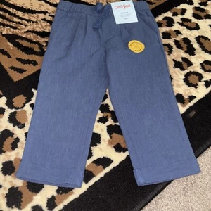 Cat and Jack Athleisure Pants 18 Months Blue Elastic Waist Stretch - Picture 1 of 5