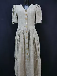 Berwin & Wolff beige kariert herrliches Landhaus Kleid Trachtenkleid Gr.36 - Bild 1 von 5