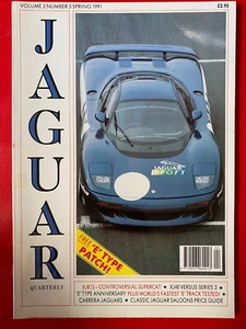Jaguar Quarterly Magazine Spring 1991 V3N3 831E - Imagen 1 de 2