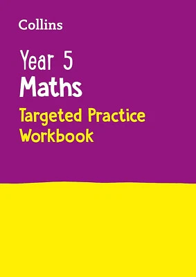 Year 5 Maths Targeted Practice Workbook (Collins KS2 Practice) - Paperback - Image 1 of 4