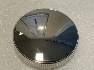 Harley 3507-37 1937-41 Early 45 Servicar Nickel EDM Oil Tank Cap W WL Euro "C" - Picture 1 of 6