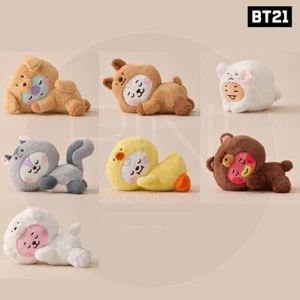 BTS BT21 Official Authentic Goods BABY LYING DOLL FLUFFY + Tracking Number - Imagen 1 de 18