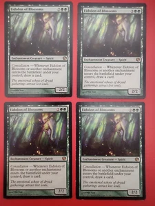 MTG 4X Eidolon Of Blossoms LP Journey Into Nyx 122/165 Magic The Gathering Cards - Picture 1 of 10