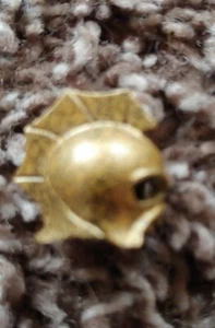 NEW Lego Atlantis Portal Emperor GOLD BATTLE HELMET Castle Minifig Headgear 8078 - Picture 1 of 2