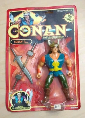 Figura de acción vintage CONAN EL AVENTURERO 1992 CONAN EL EXPLORADOR 7" nueva Hasbro Foto 1 de 4