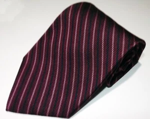 NWOT Brooks Brothers Makers Lavender Purple Blue Striped Silk Tie Made In USA - Bild 1 von 4