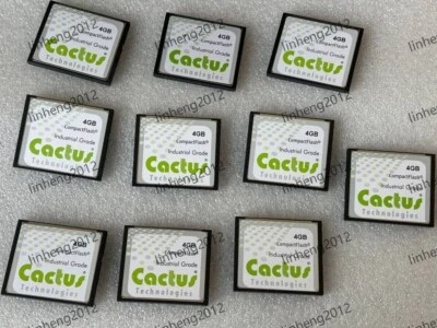 10PCS  cactus Industrial Grade  4GB Memory Card compact flash cf card - Image 1 of 2