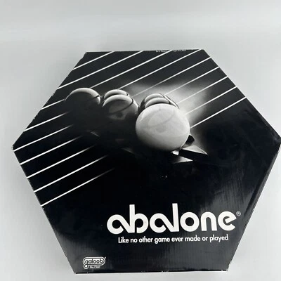 Vintage ABALONE Marble Strategy Hexagon Board Game Galoob # 7360 1990 COMPLETE - Image 1 of 4