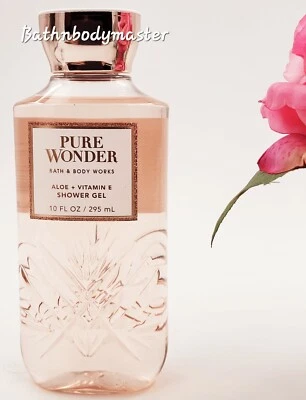 Gel de ducha de aloe Bath and Body Works PURE WONDER baño de lavado corporal 10 fl oz Foto 1 de 2