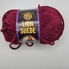 Lion Brand Lion Suede Fuchsia Color 146 Yarn NEW