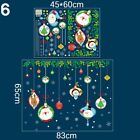 Home Decoration Xmas Wreath Wall Art Festival Mural Window Decals Wall Stickers