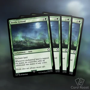 MTG Magic x4 Fertile Ground 0198 Universes Beyond: Fallout PIP Playset - Picture 1 of 1